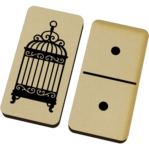 Ornate birdcage domino - 'ornate, set
