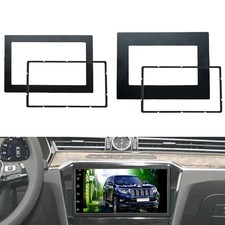 1Set Universal Double 2DIN Car Stereo Radio Fascia Panel DVD Player Frame Trims
