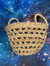 Wicker Basket Bag Woven Beach