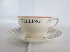 Art Deco J & G Meakin Gypsy Teresa's Fortune Telling Tea Cup And Saucer