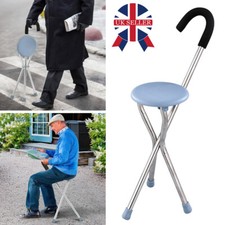 Folding Cane Seat Chair