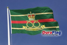 South Staffordshire Regiment DuraFlag Rope and Toggled (5ft x 3ft)