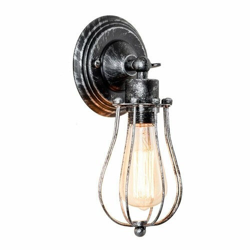 Vintage industrial cage - vintage,