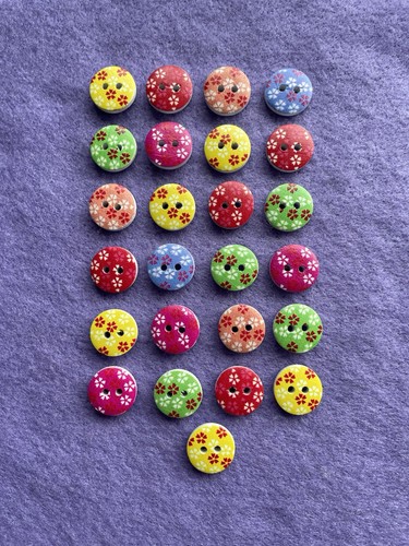 Multi coloured - 25, x
