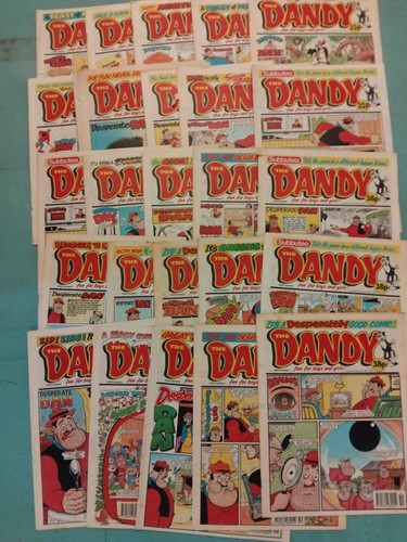 Vintage dandy comics bundle - vintage,