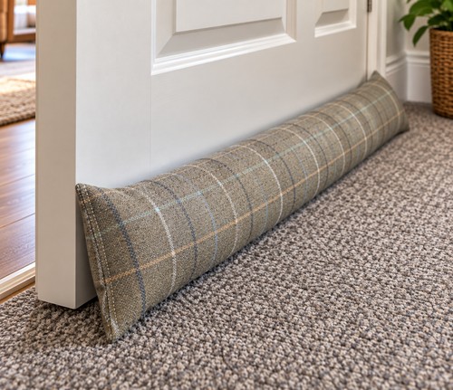 Door draft excluder - door, -prevent