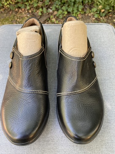 Clarks whisper black leather - whisper,