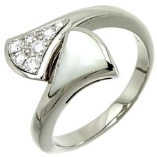 Bvlgari Diva Dream Ladies Ring 353823 750 White Gold Size 7
