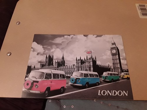 Postcard vw volkswagen - postcard, 4