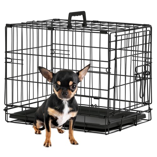 Dog crate foldable metal - dog,