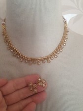 indian jewellery set polki