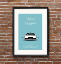 The Spy Who Loved Me, James Bond, Lotus Esprit S1, 007, Movie Wall Art, A3 Print