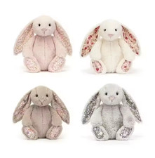 Rabbit Plush Toy Cute Floral