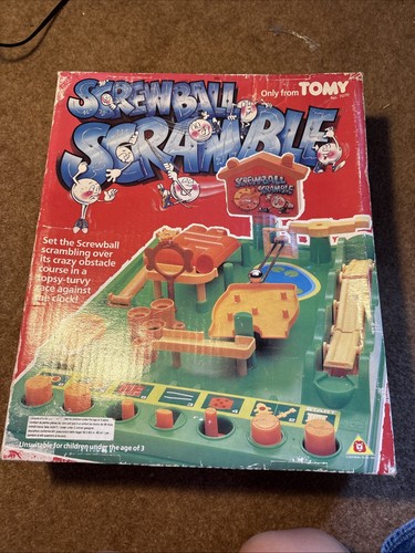 Screwball scramble game box - scramble,