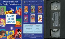 DISNEY FAMILY VIDEO SAMPLER