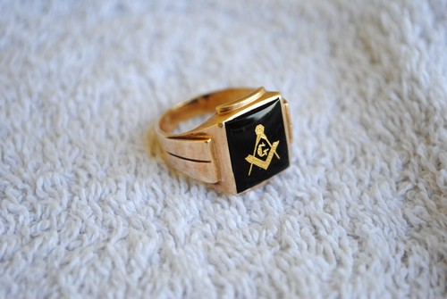 Vtg mens masonic mason - vtg,