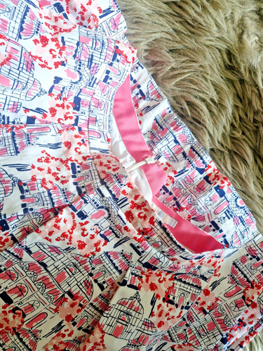 Boden skirt cotton lined pink - skirt,