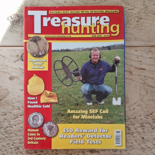 Treasure hunting magazine - treasure,