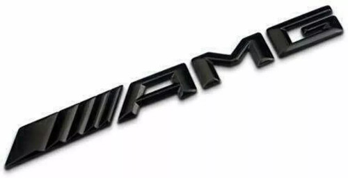 Black amg badge emblem cl - black,