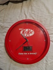 Retro Kitkat Clock