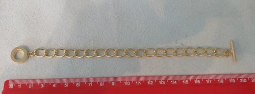 Gold colour bracelet - 8,