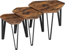 VASAGLE Nesting Coffee Table