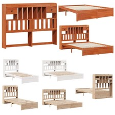 Bookcase Bed without Mattress