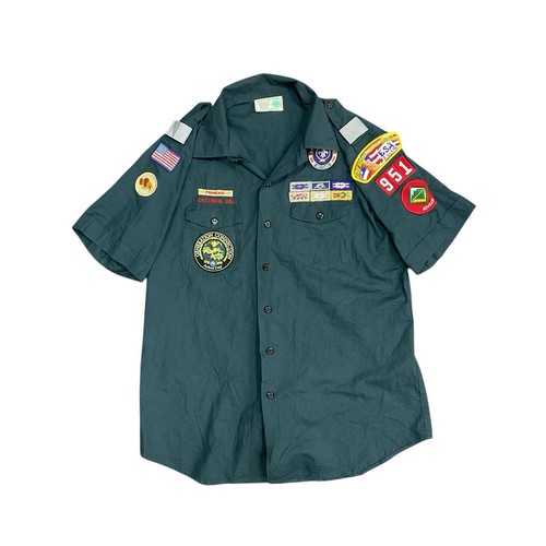 Vintage boy scouts field - us,