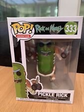 Rare Funko Pop! Pickle Rick #333 Rick and Morty Animation Series Vinyl Figure