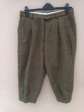 Traitors! Alan Paine  Ladies Breeks  UK16  Spruce Green Tweed Tried on only .