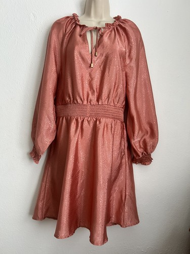 Blush pink shimmer satin print - blush,