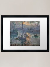 Sunrise claude monet - sunrise,