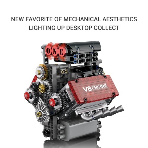 Motorized engine 478pcs - engine,