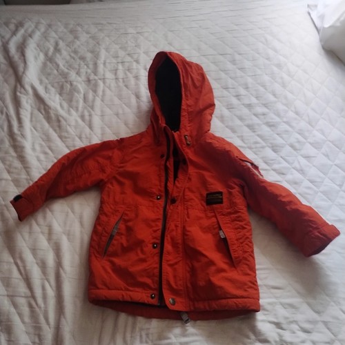 Boys hooded winter coat - hooded,