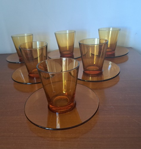 Vintage french vereco - french, amber