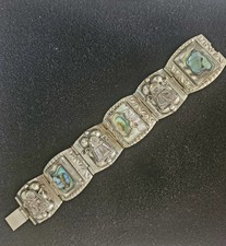 Mayan Aztec Taxco Sterling