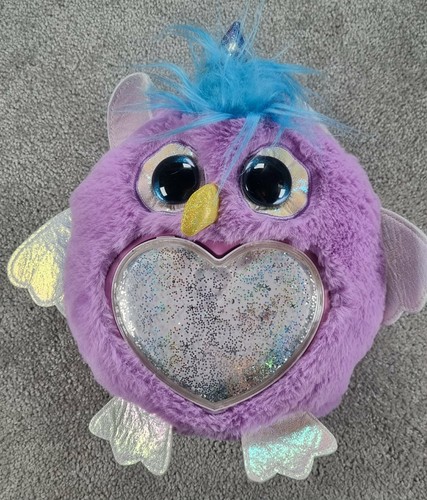 Purple owl unicorn - owl,