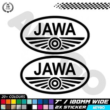 2x JAWA Vinyl Decal Stickers