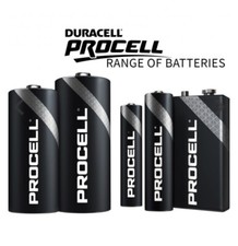 Duracell Procell AA AAA C D 9V