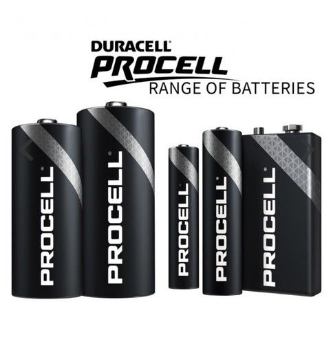 Duracell procell aaa d - d, 9v