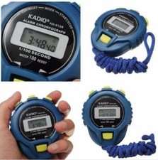 KADIO Handheld LCD Digital Timer Stop Watch Sports Odometer Waterproof Stopwatch