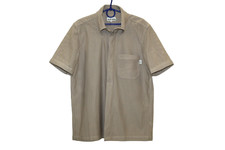 VERY RARE! ARCHIVE! DEXTER WONG Hidden Button Mesh S/S Shirt