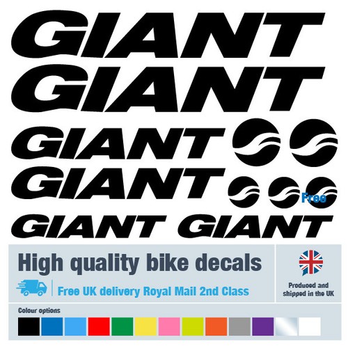 Giant bike labels - , decals