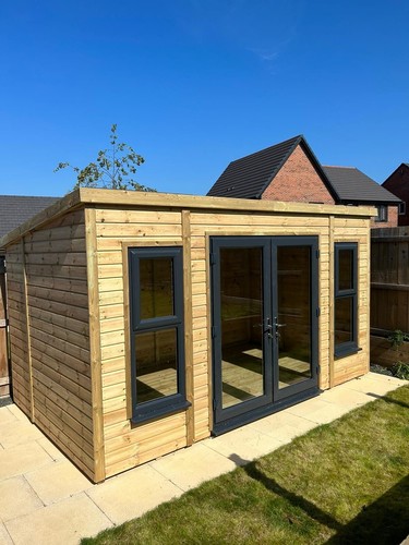14x8 summer house - summer, garden