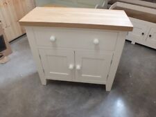 BUCKINGHAM PAINTED NARROW 2 DOOR SIDEBOARD - IVORY- BESPOKE AVAILABLE