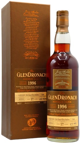 Glendronach batch 8 single - -,