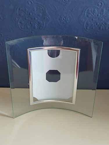 Curved bevelled glass frame - curved,