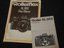 Rolleiflex SL35E  Instruction