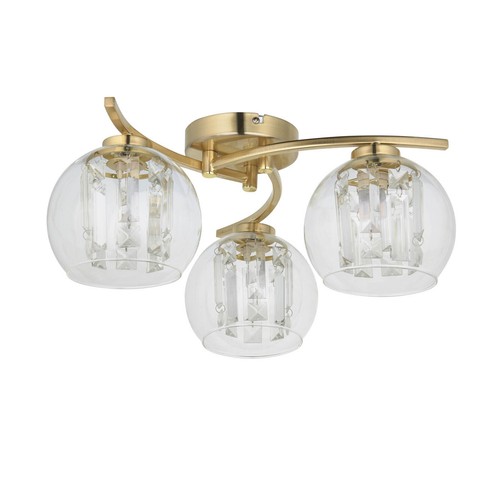 Led ceiling light gold way - ceiling,