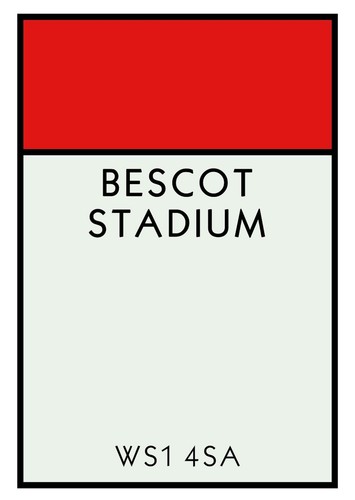 Walsall football club bescot - walsall,